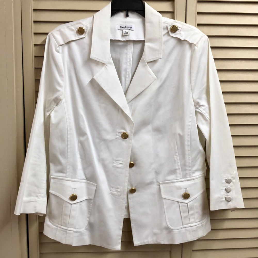 Joan Rivers Utility Jacket Size Large